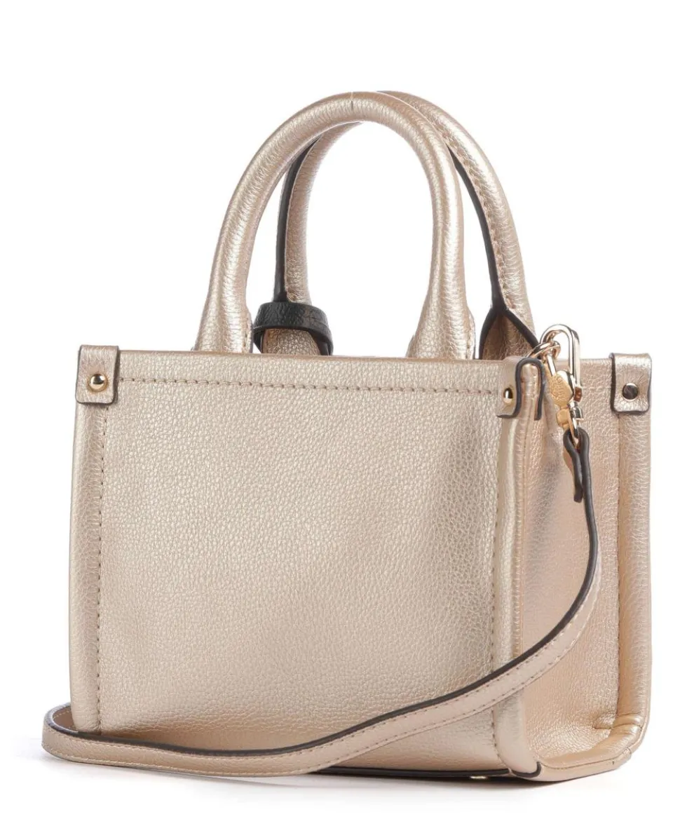 Ridhi XS Crossbody bag imitation leather gold