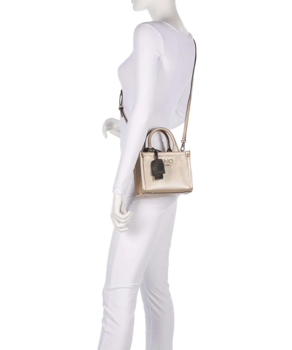 Ridhi XS Crossbody bag imitation leather gold