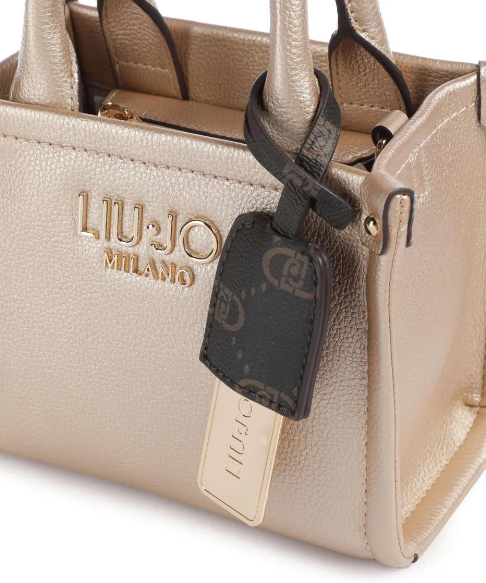 Ridhi XS Crossbody bag imitation leather gold