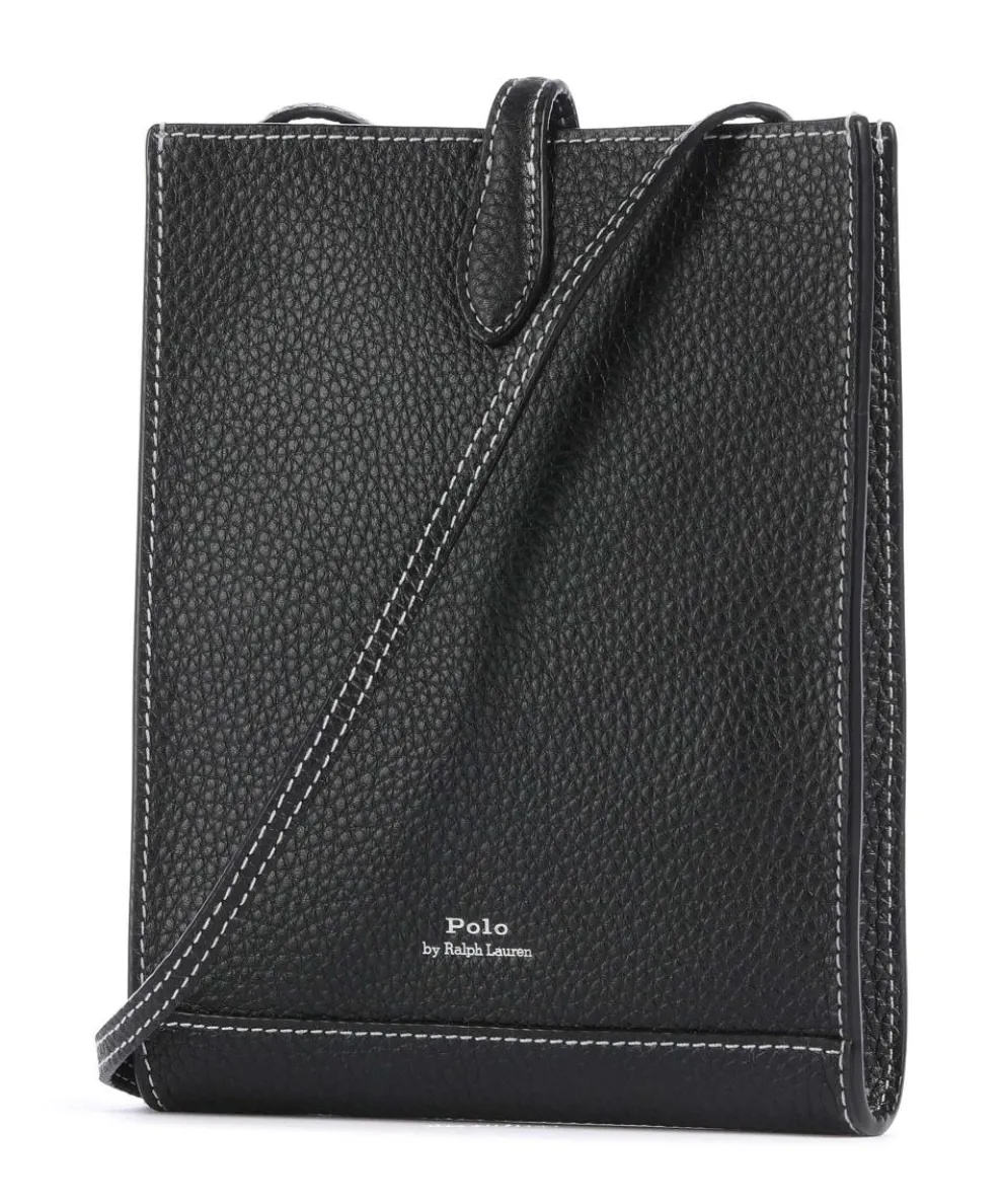 Play Crossbody bag grained cow leather black