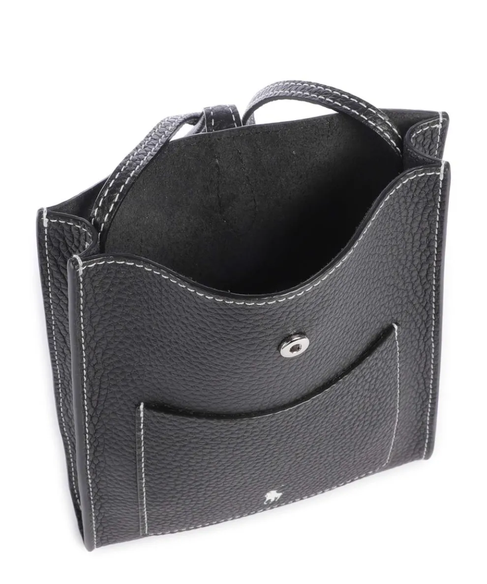Play Crossbody bag grained cow leather black