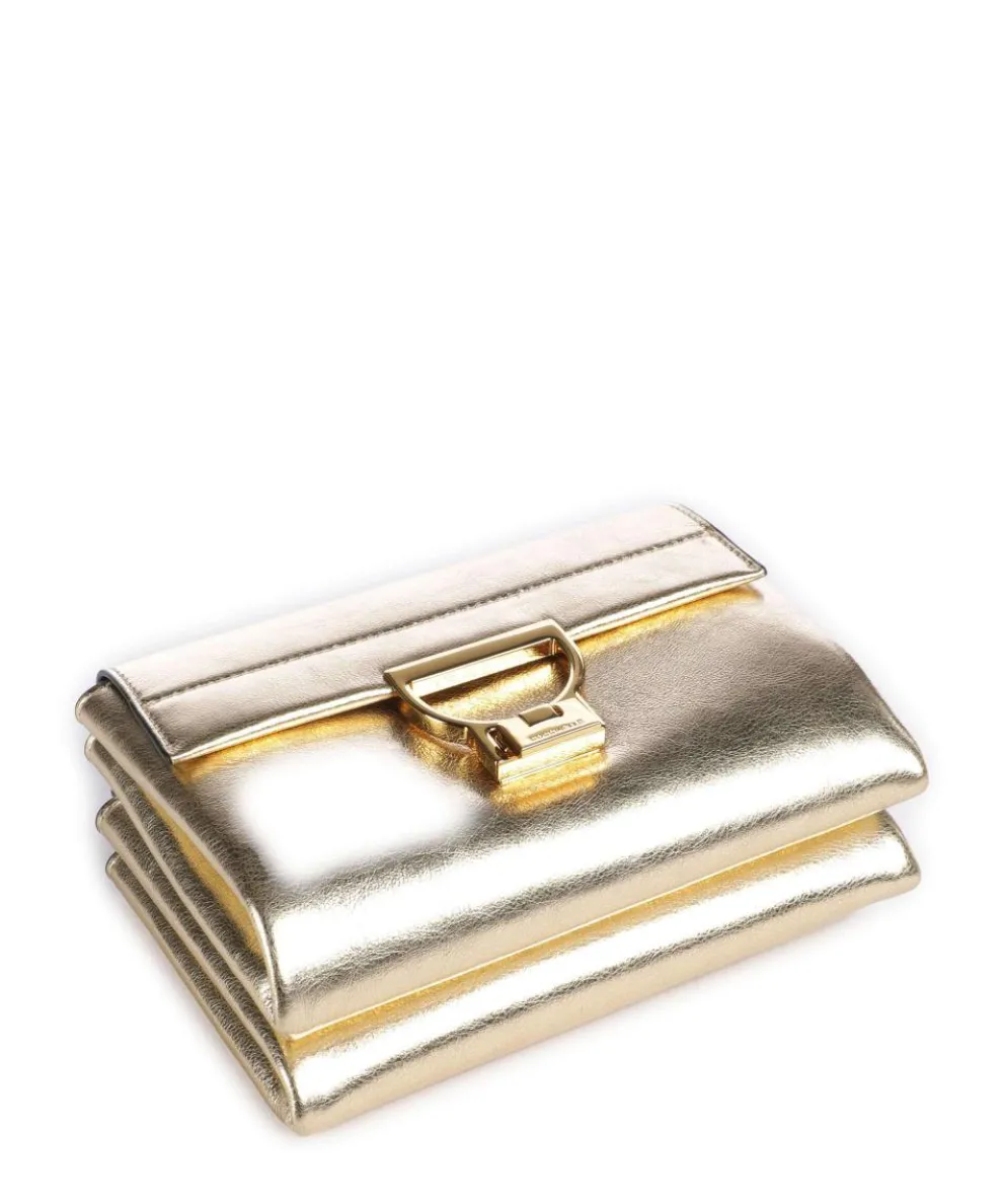 Arlettis Crossbody bag grained leather gold