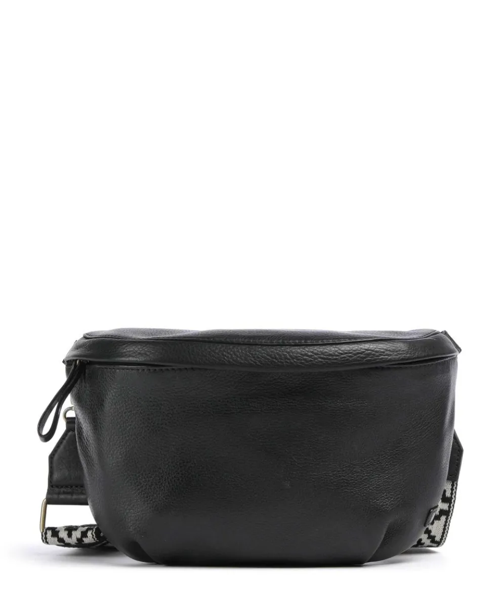 Sport Vogue Crossbody bag grained cow leather black