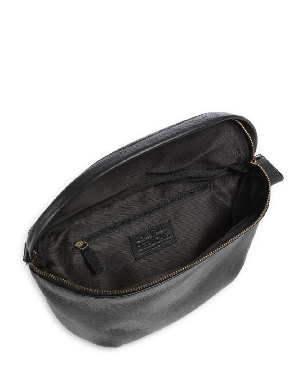 Sport Vogue Crossbody bag grained cow leather black