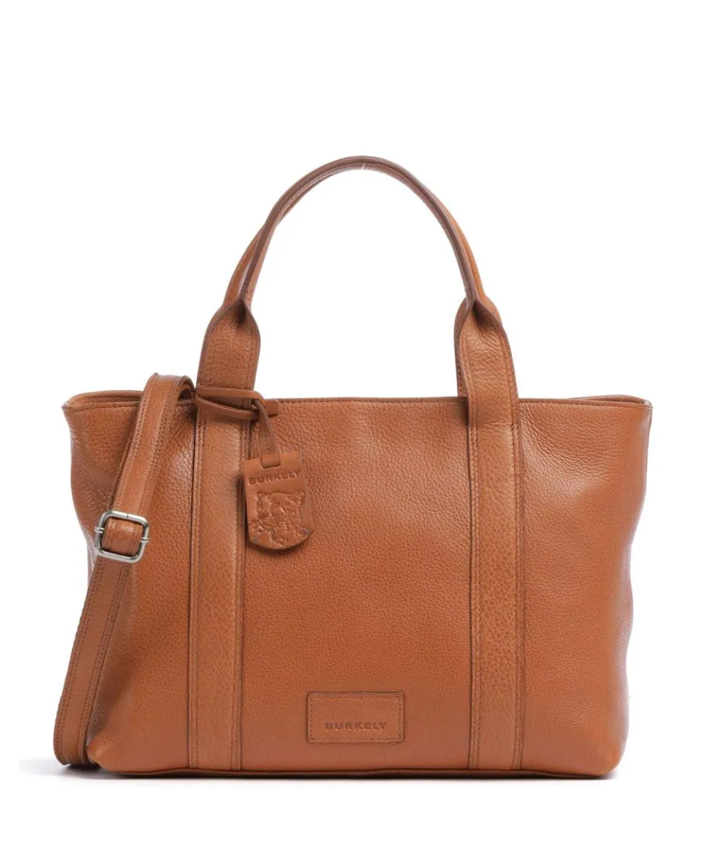 Soft Skylar Handbag grained leather cognac