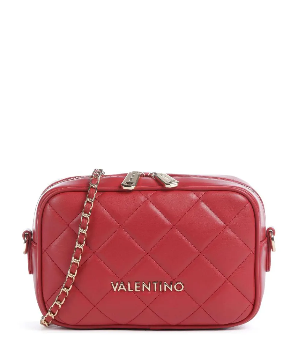 Ocarina Crossbody bag imitation leather red