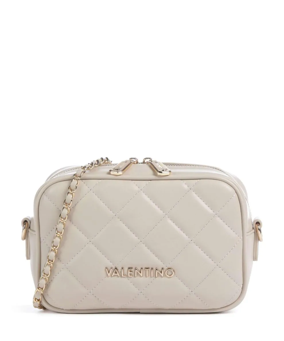 Ocarina Crossbody bag imitation leather ivory