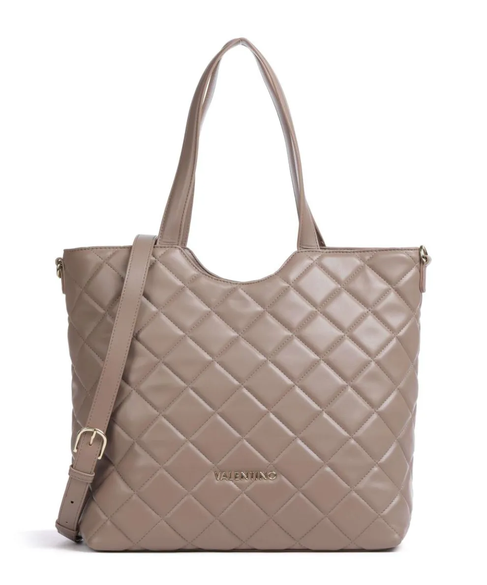 Ocarina Tote bag imitation leather taupe