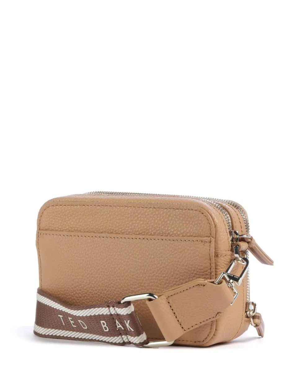 Stunna Crossbody bag grained cow leather light brown
