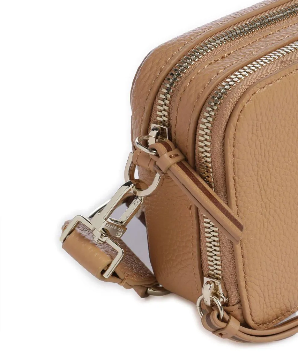 Stunna Crossbody bag grained cow leather light brown