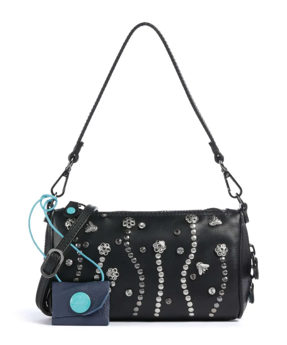 Oceania Pepita Handbag calfskin black