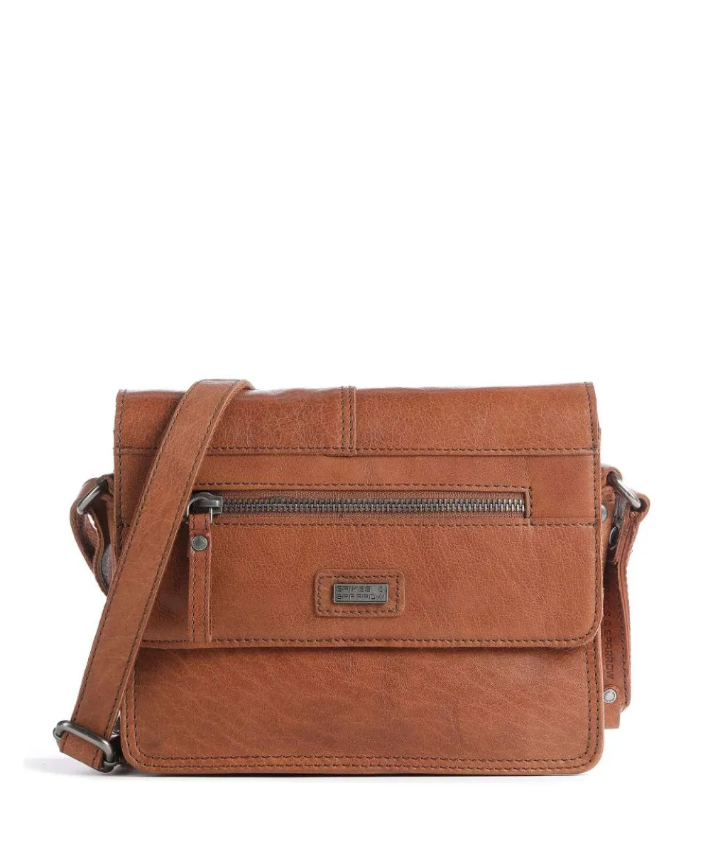 Bronco Crossbody bag leather cognac