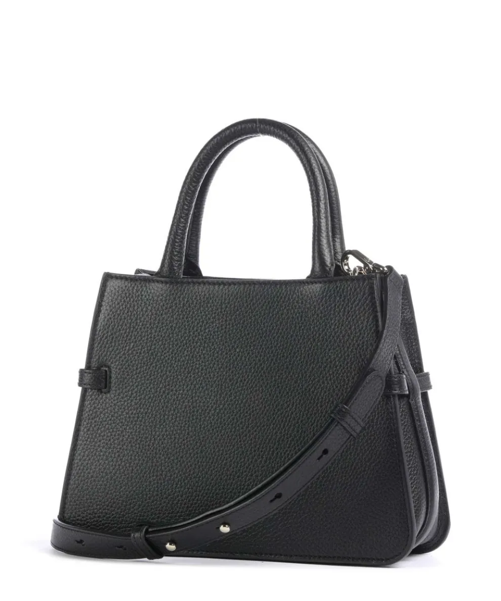 Cavallo M Handbag grained cow leather black