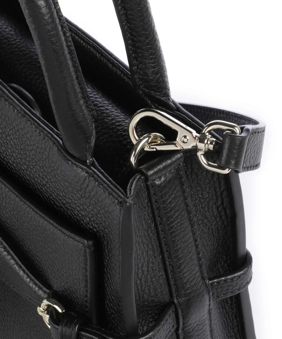 Cavallo M Handbag grained cow leather black