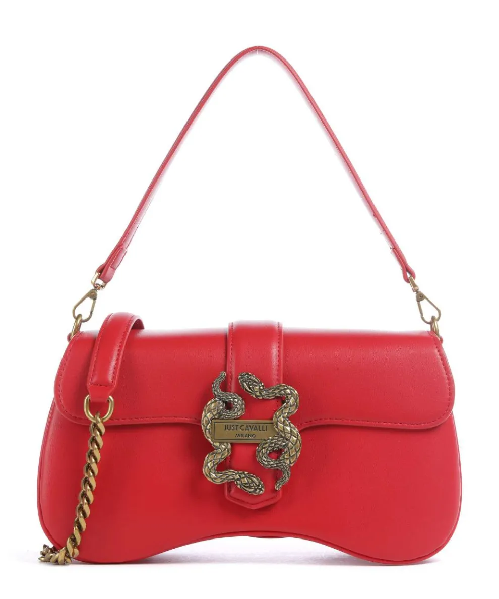 Iconic Snakes Shoulder bag imitation leather red