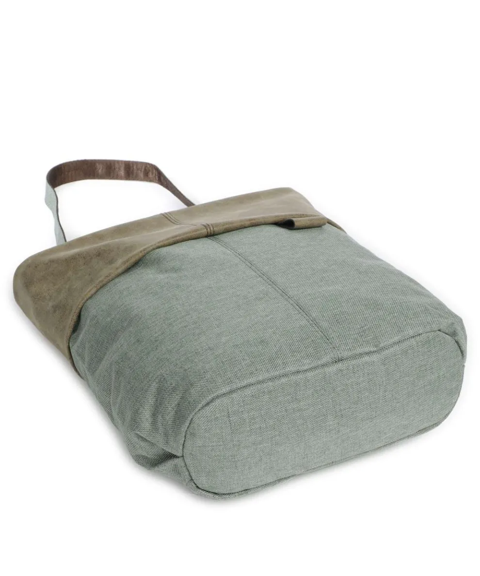 Olli OT12 Hobo bag polyester, imitation leather greygreen