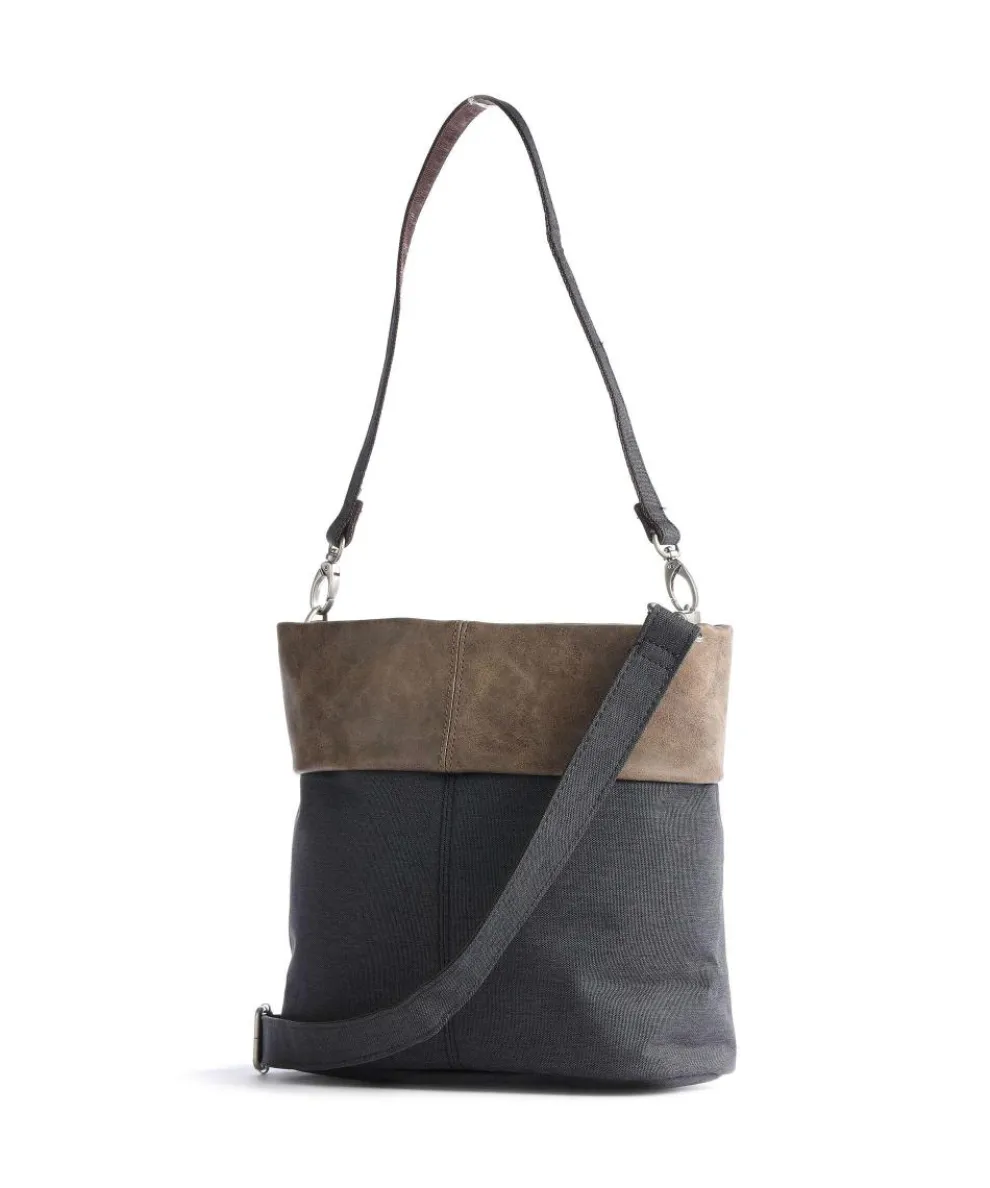 Olli OT8 Shoulder bag polyester, imitation leather dark grey