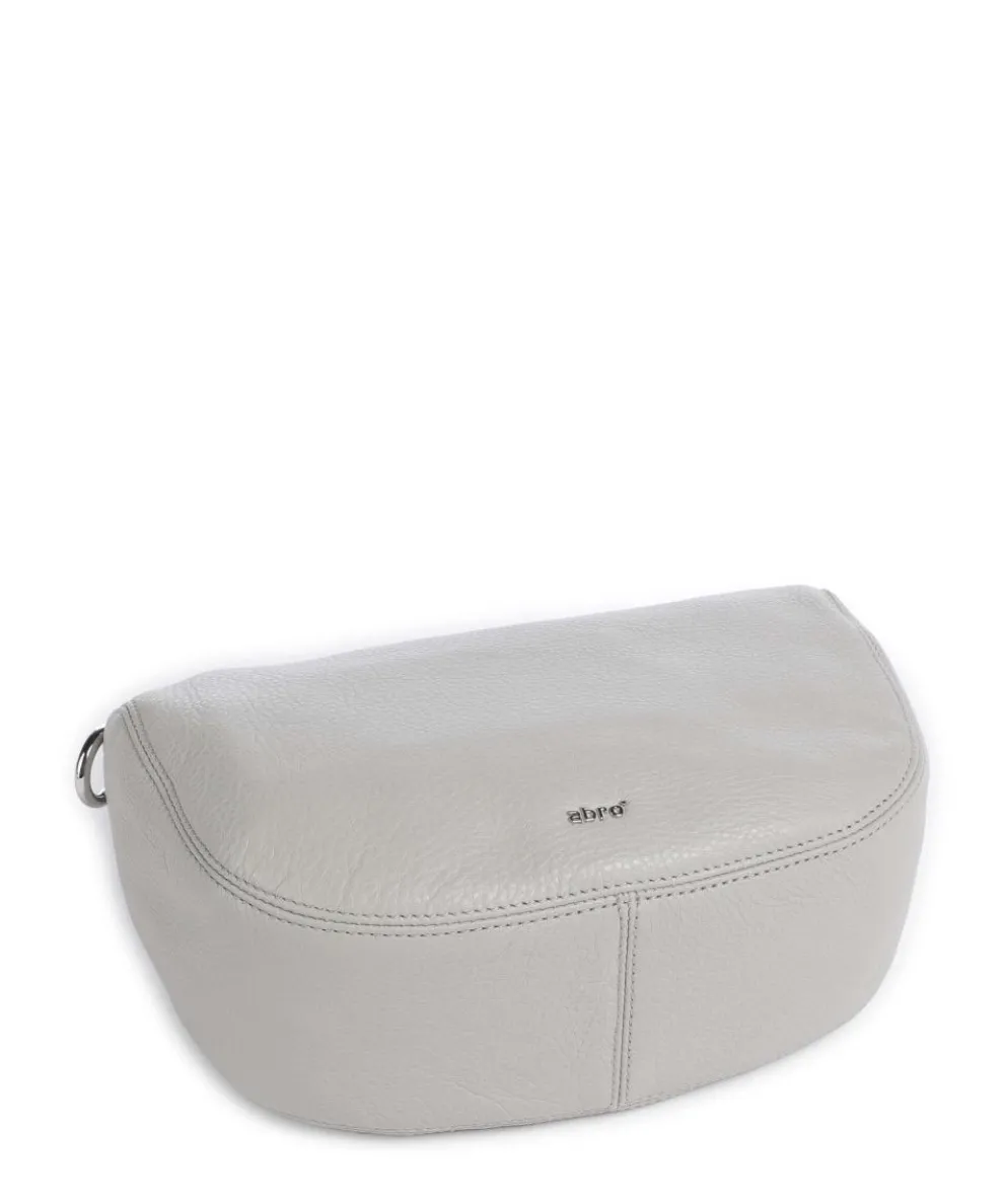 Dalia Mina Crossbody bag grained cow leather light grey