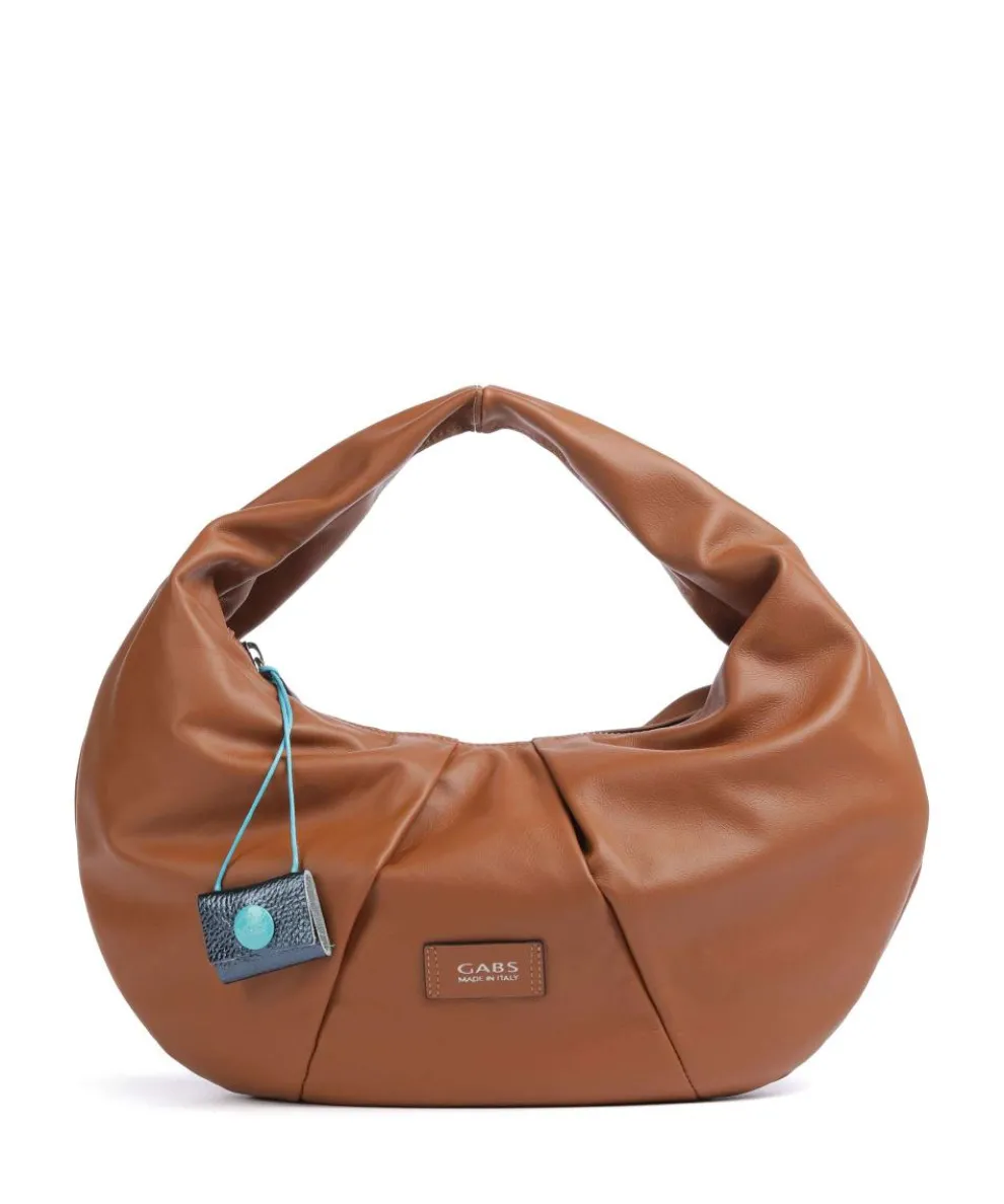 Oregon Magnon Hobo bag softly grained calfskin brown