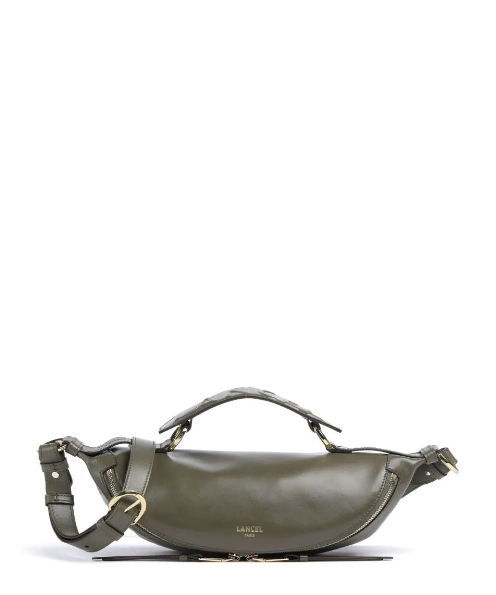 Origami S Crossbody bag fine grain cow leather khaki