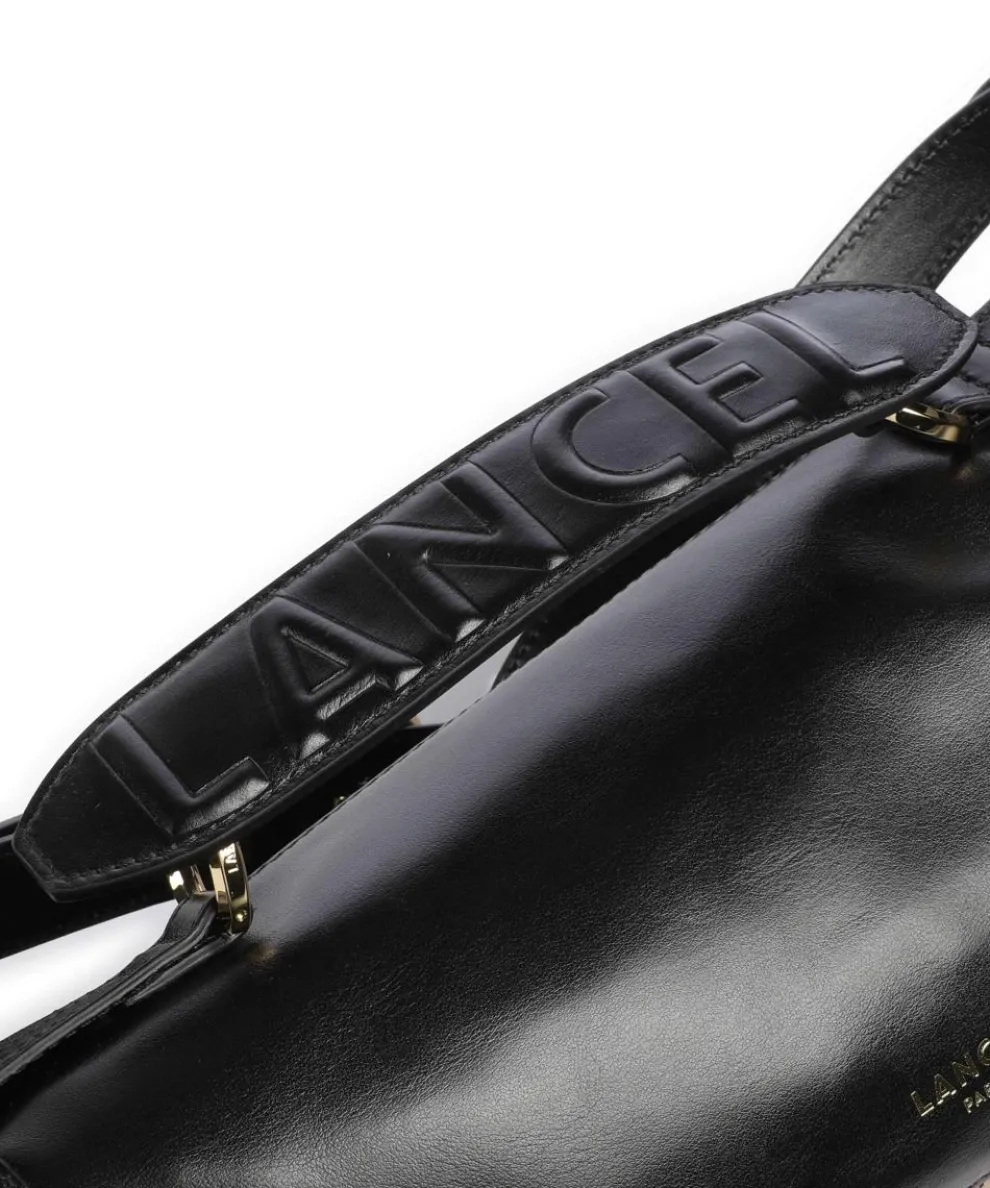 Origami S Crossbody bag fine grain cow leather black