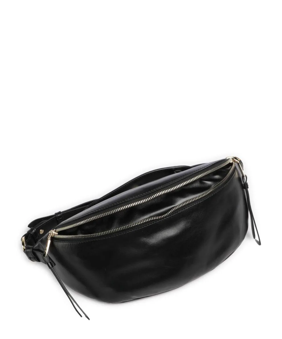 Origami S Crossbody bag fine grain cow leather black