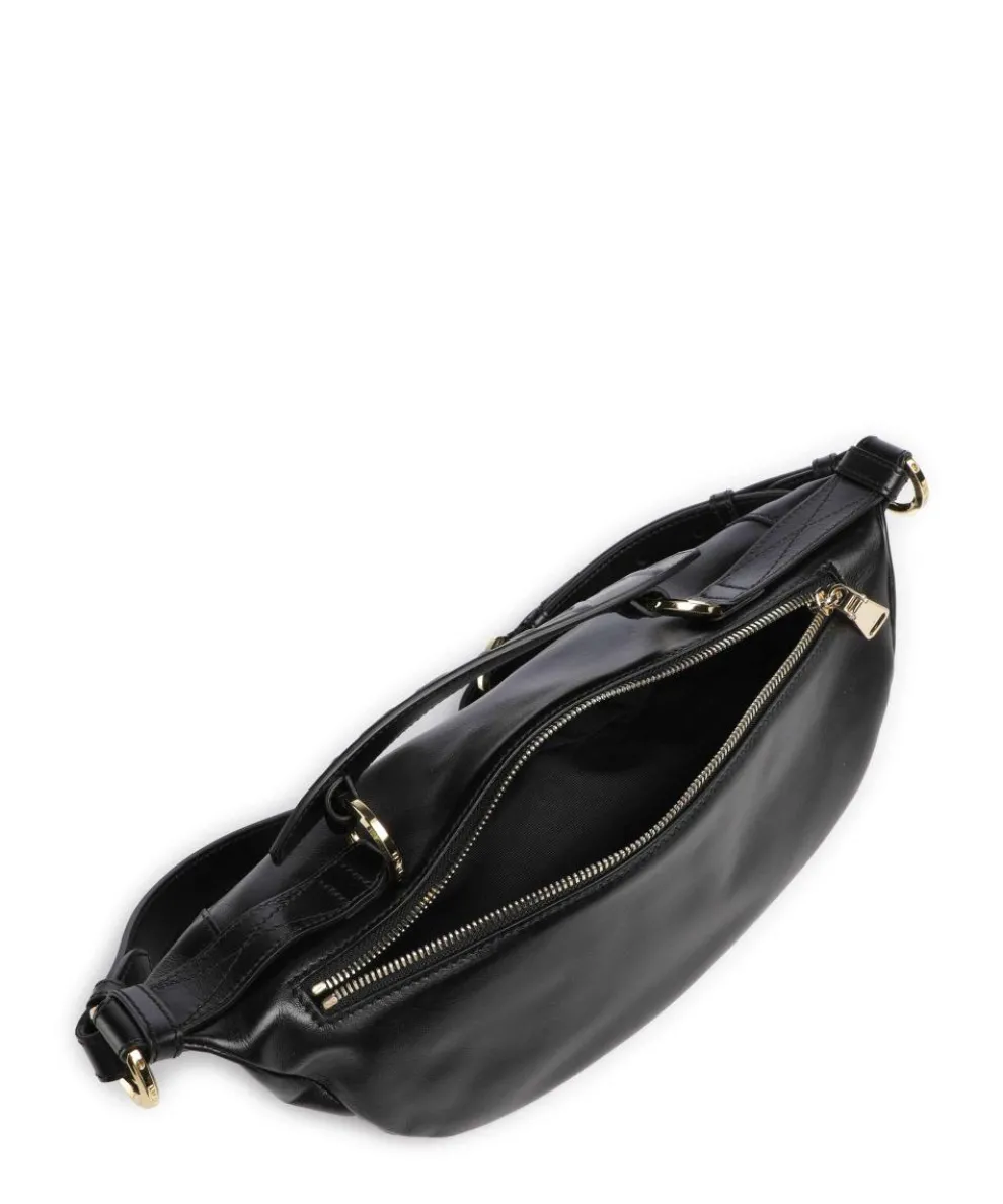 Origami S Crossbody bag fine grain cow leather black