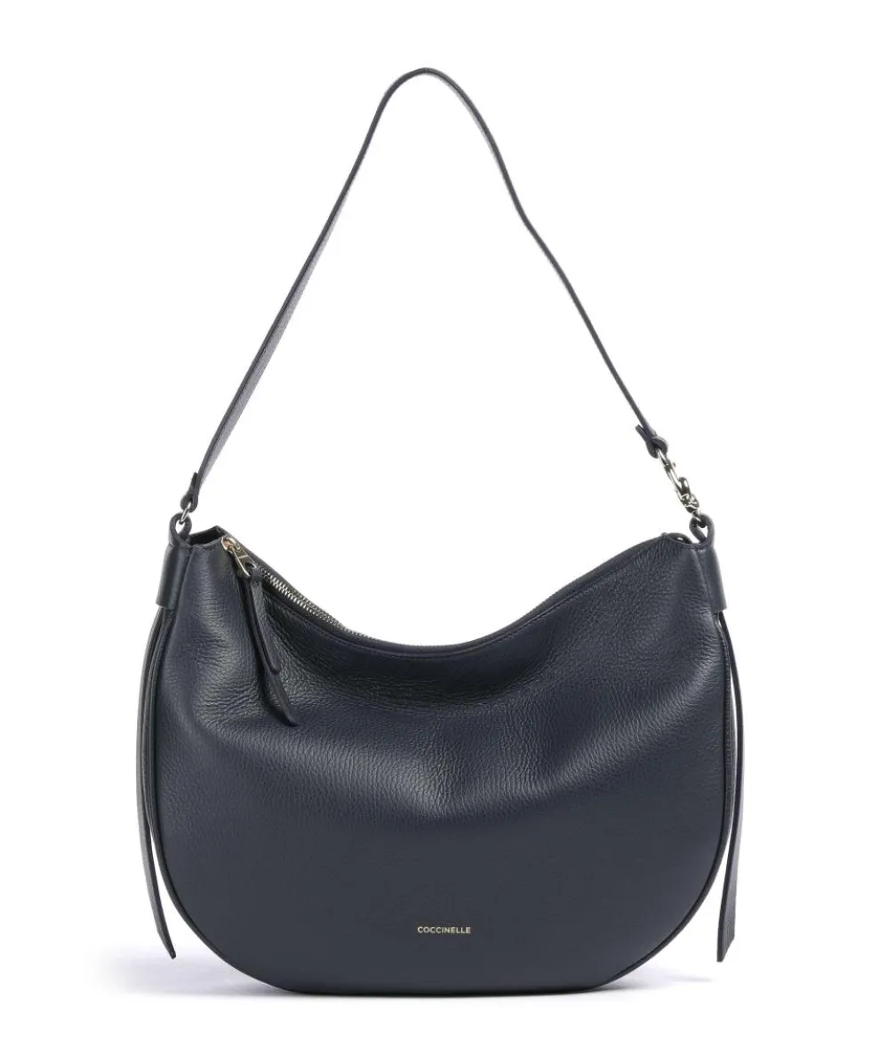 C-Easy Hobo bag grained leather navy