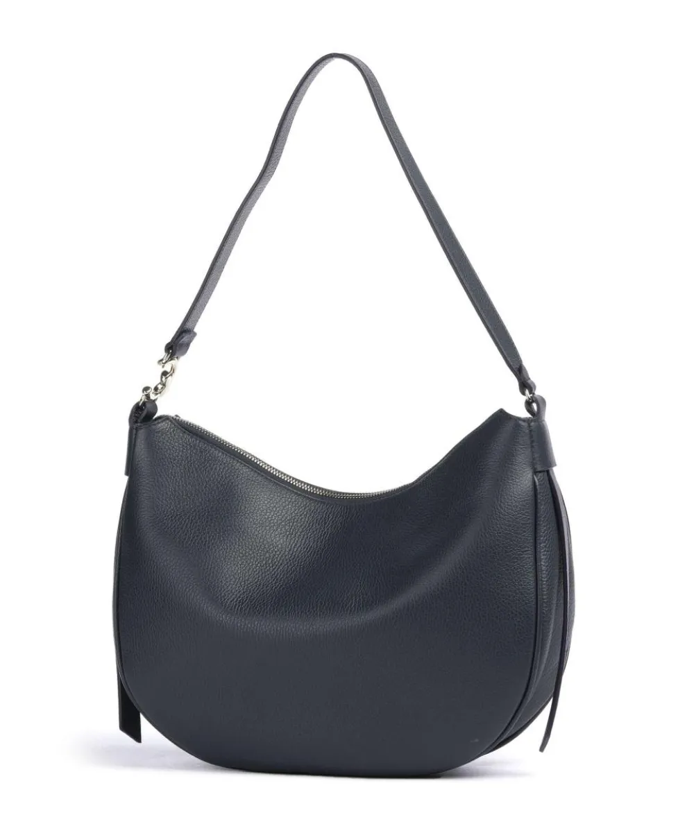 C-Easy Hobo bag grained leather navy