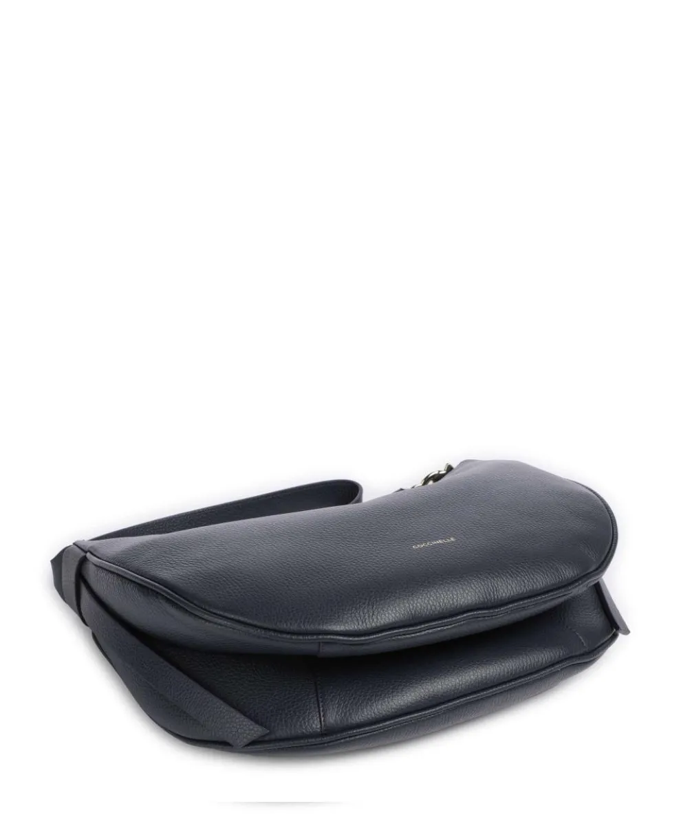 C-Easy Hobo bag grained leather navy