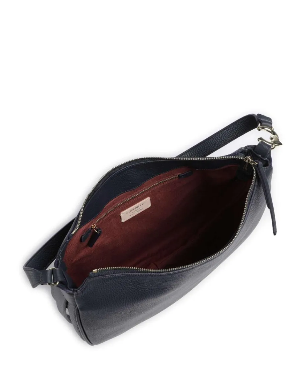 C-Easy Hobo bag grained leather navy