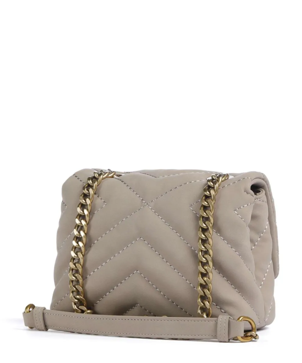 Victoria Mini Crossbody bag imitation leather beige