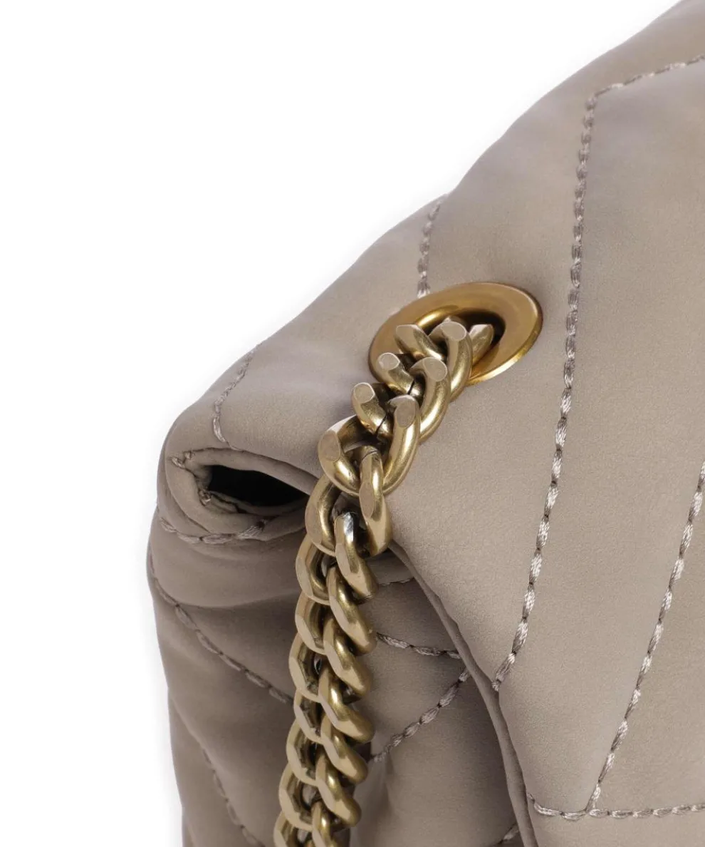 Victoria Mini Crossbody bag imitation leather beige