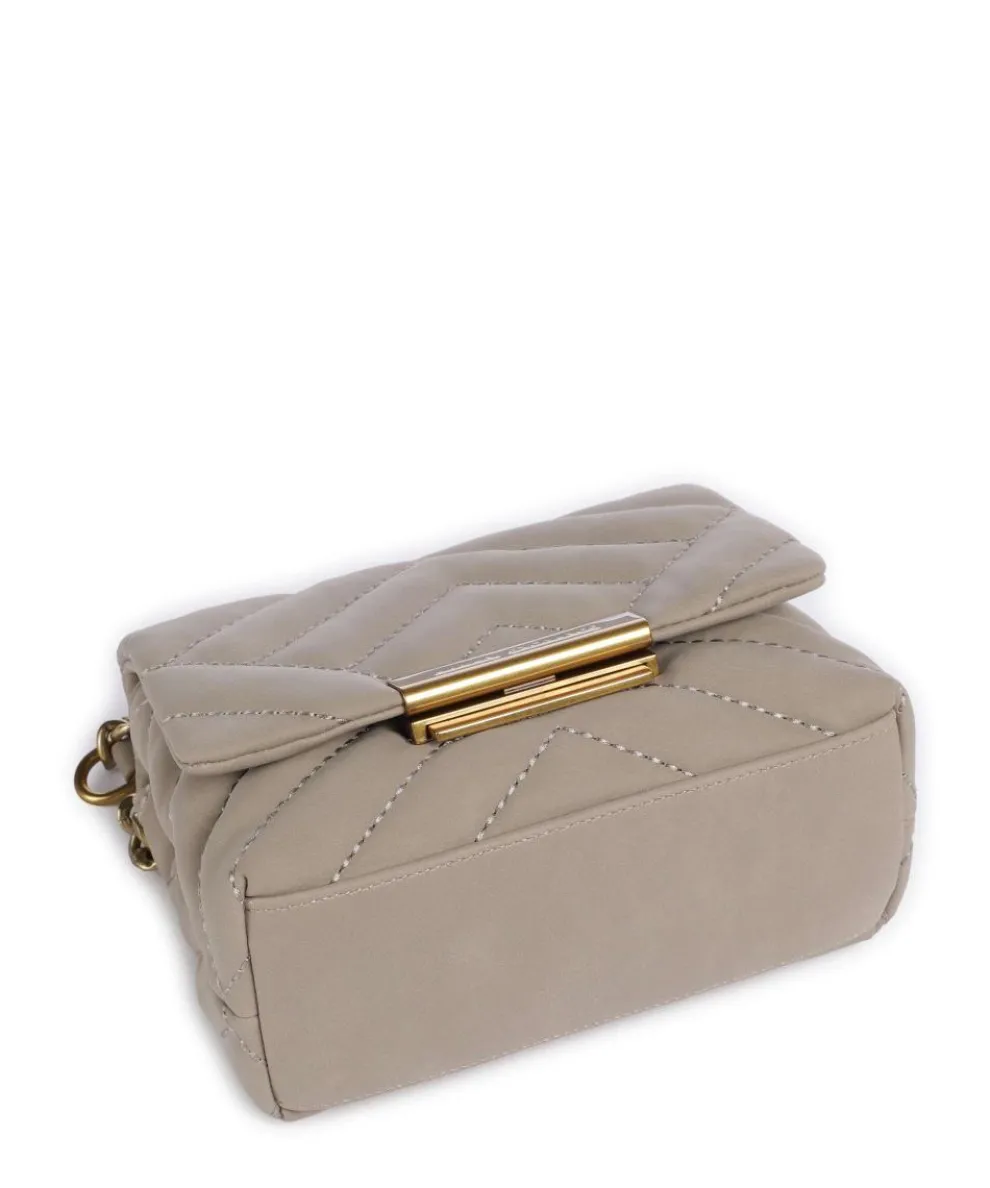 Victoria Mini Crossbody bag imitation leather beige