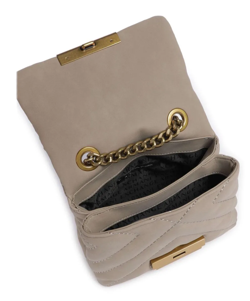 Victoria Mini Crossbody bag imitation leather beige