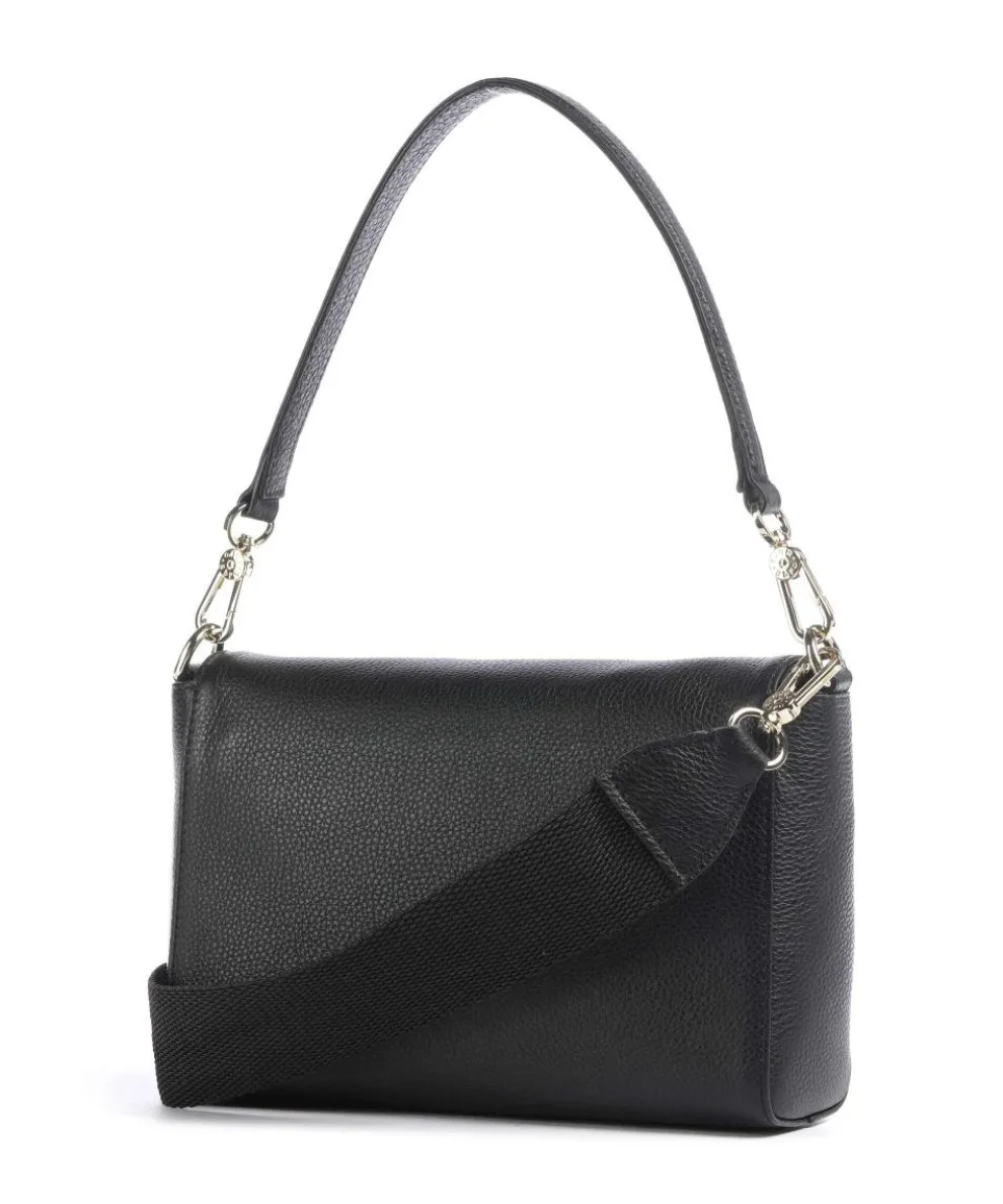 Agave Temi Shoulder bag grained leather black