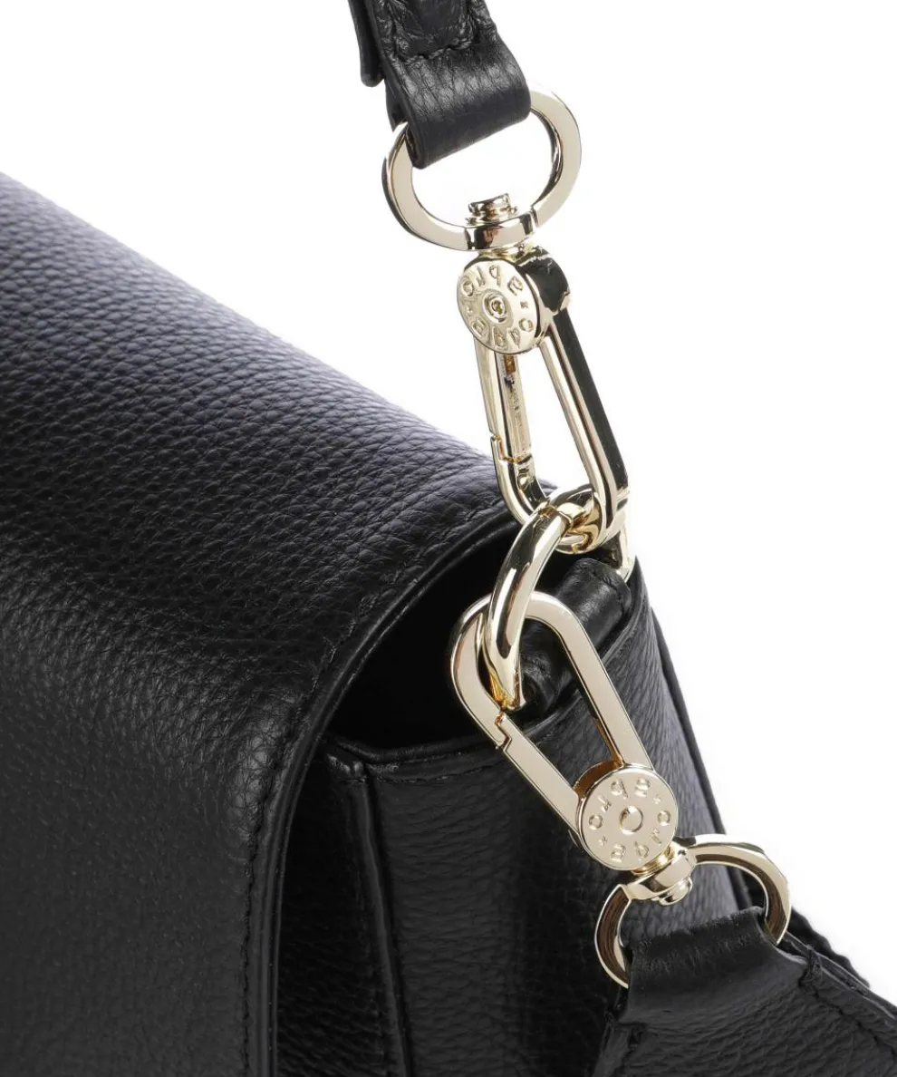 Agave Temi Shoulder bag grained leather black