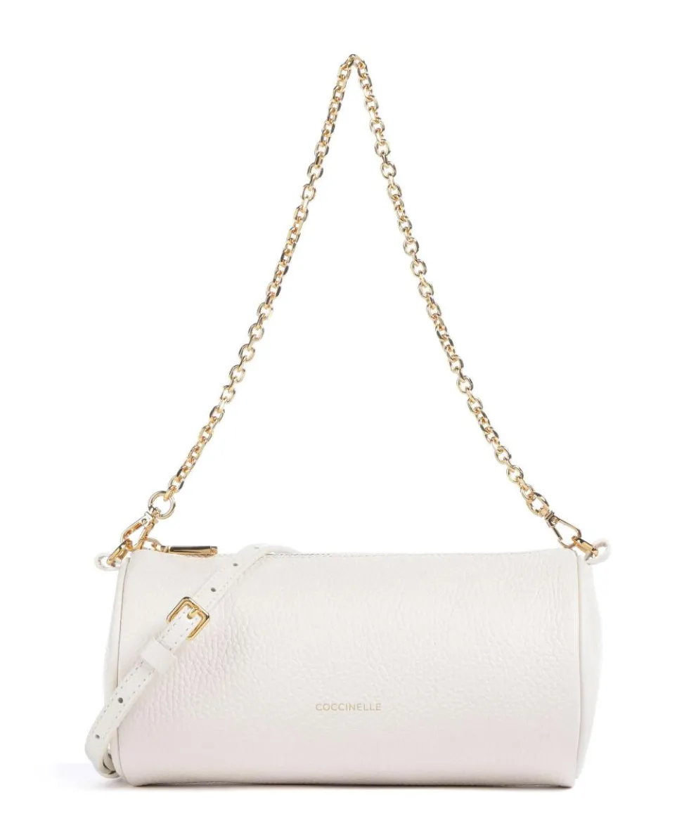 Aura Shoulder bag leather white