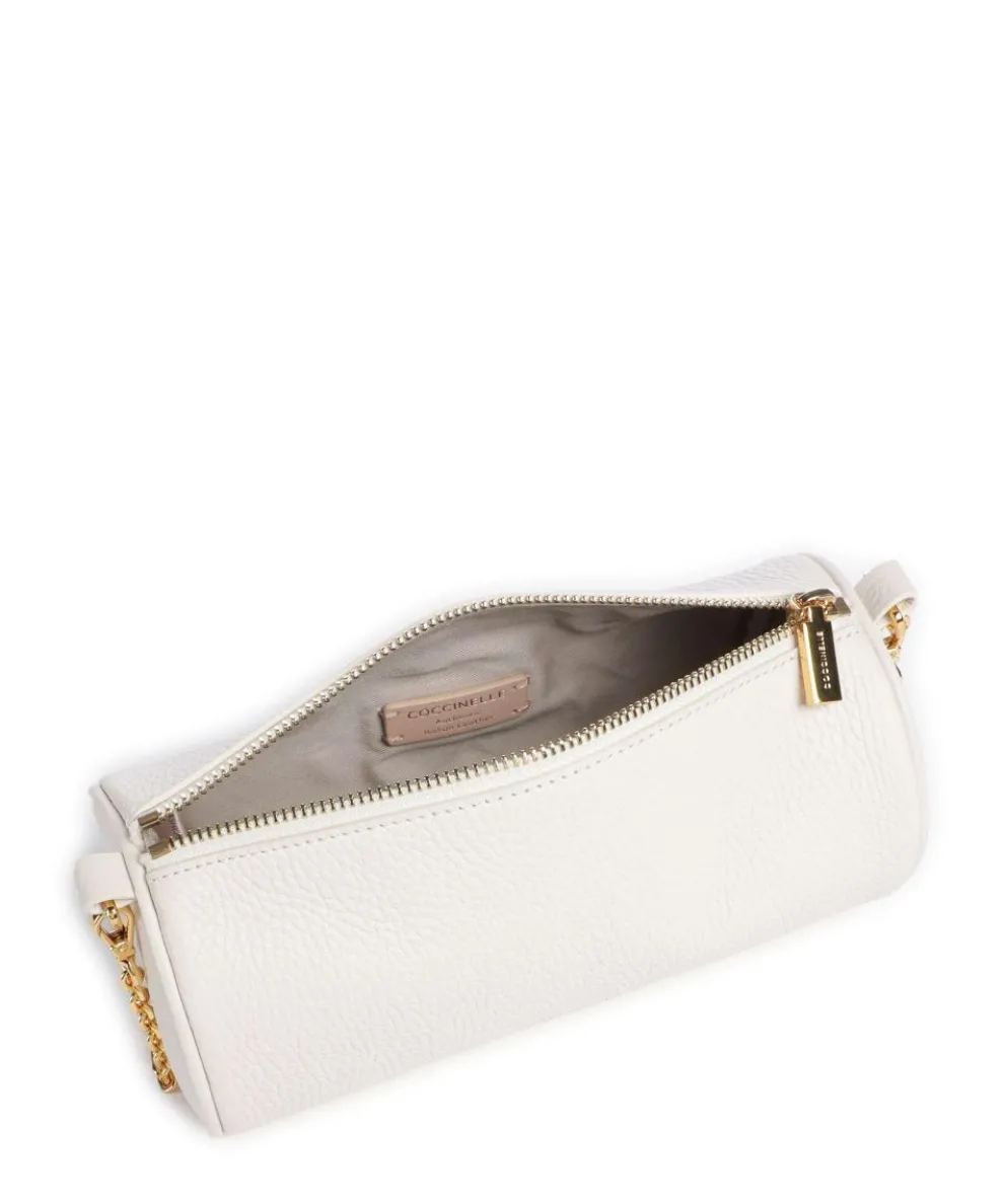Aura Shoulder bag leather white