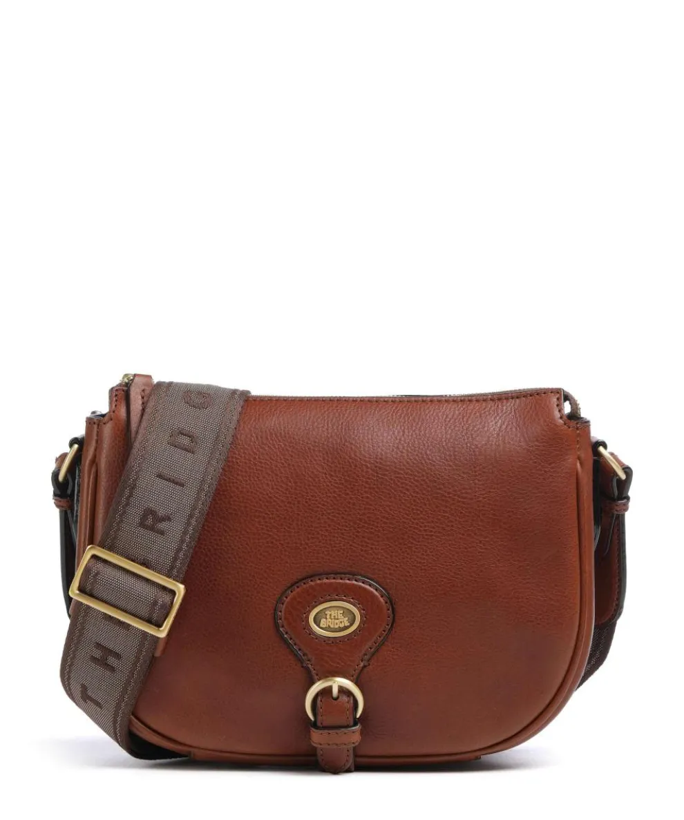 Isadora Crossbody bag grained cow leather brown