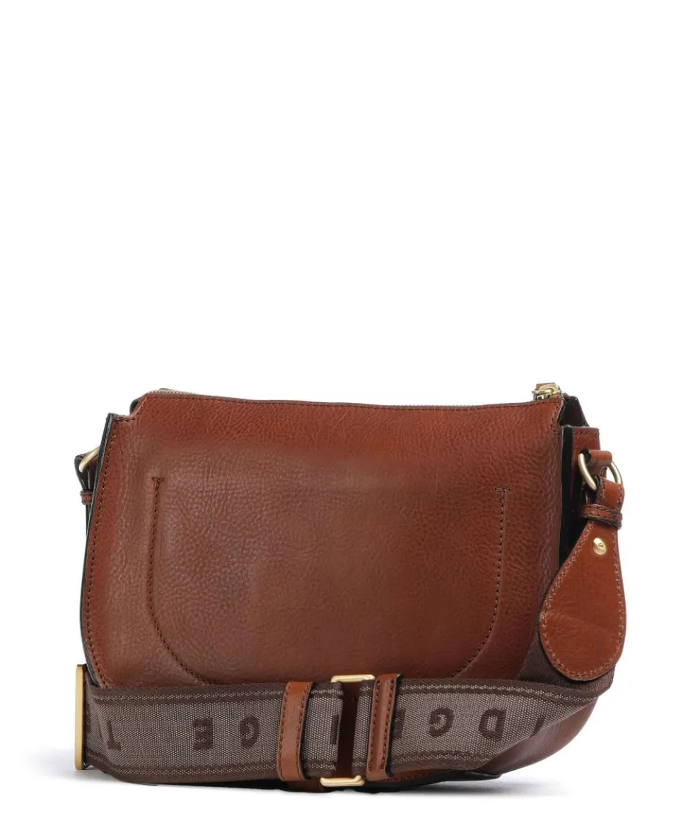 Isadora Crossbody bag grained cow leather brown
