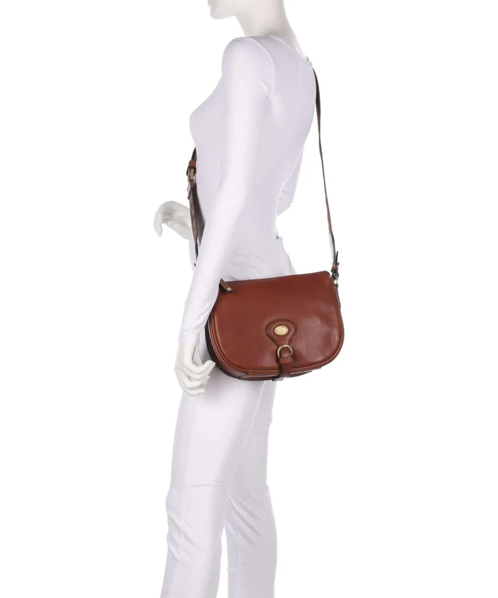 Isadora Crossbody bag grained cow leather brown
