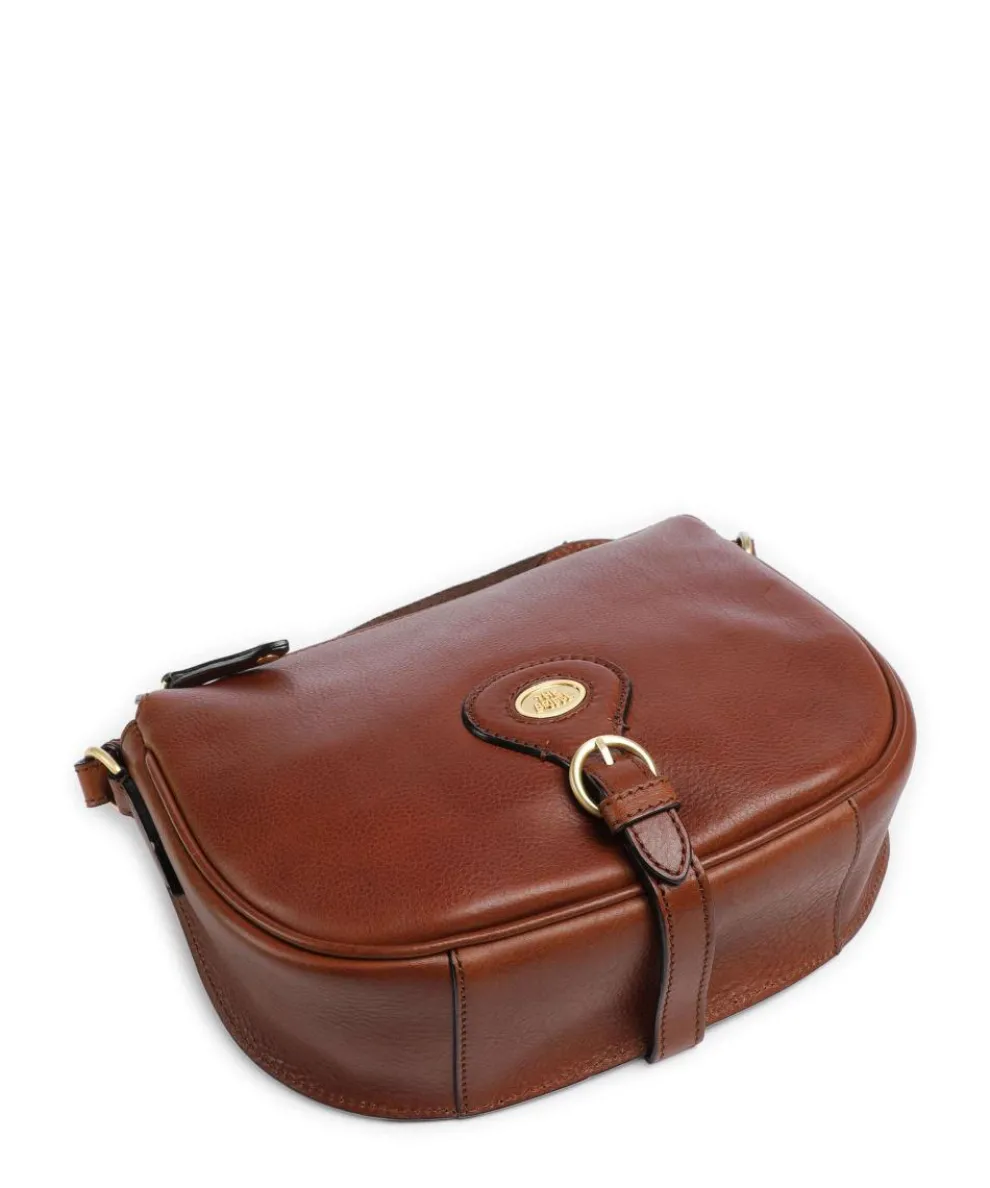 Isadora Crossbody bag grained cow leather brown