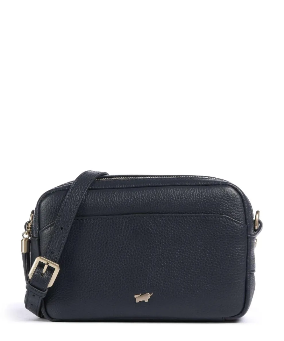 Hanna Crossbody bag grained cow leather navy