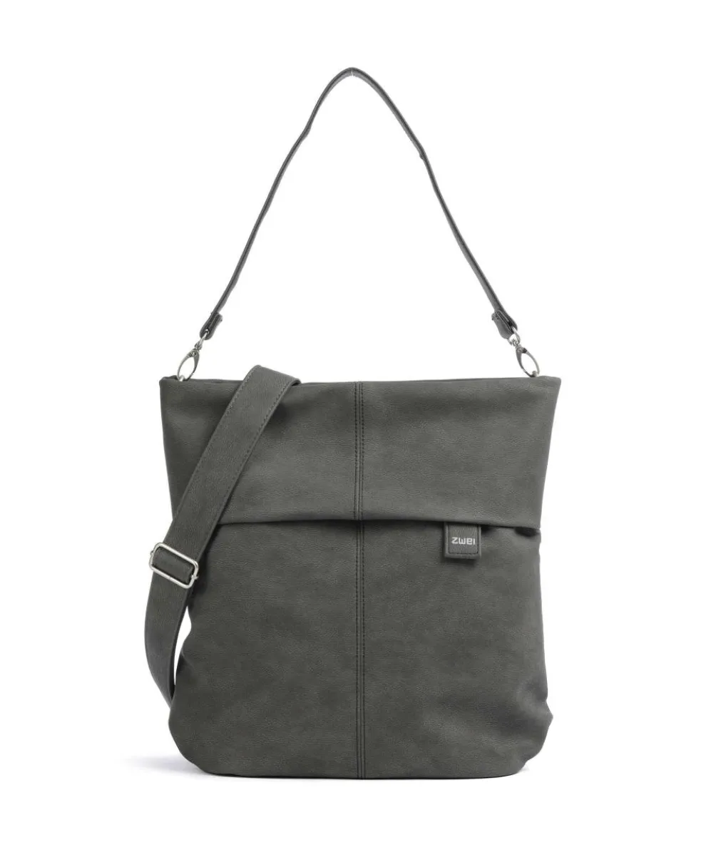 Mademoiselle M140 Hobo bag imitation leather dark grey