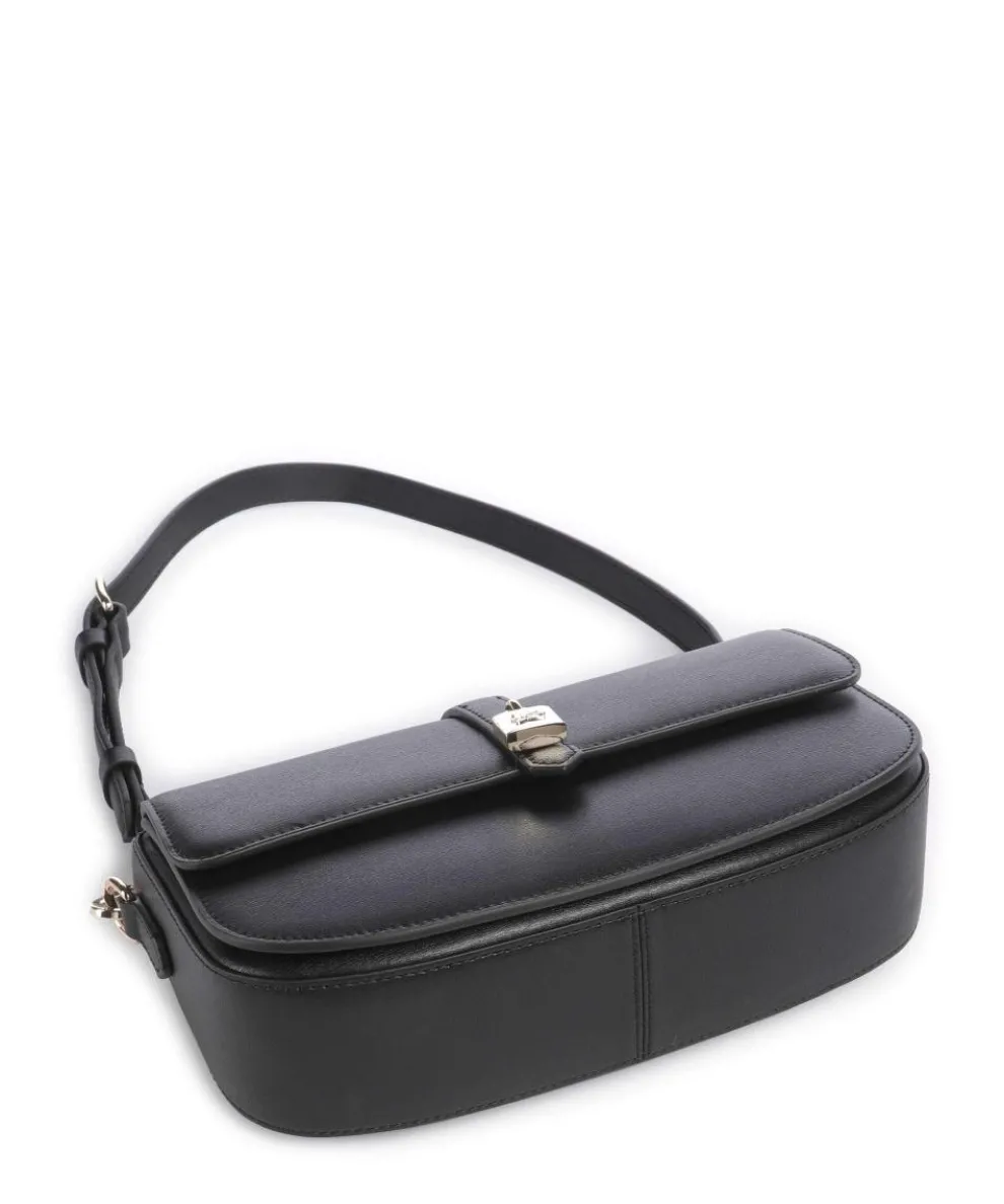 K/Autograph Shoulder bag fine grain cow leather black