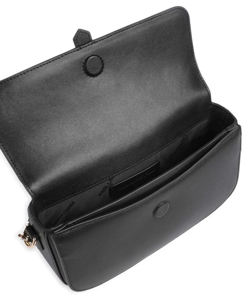K/Autograph Shoulder bag fine grain cow leather black