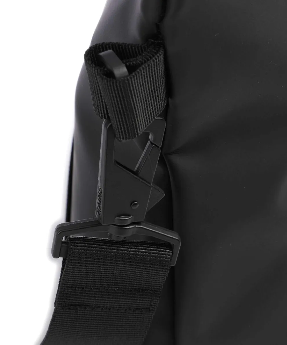 Micro Tote bag polyester, polyurethane black