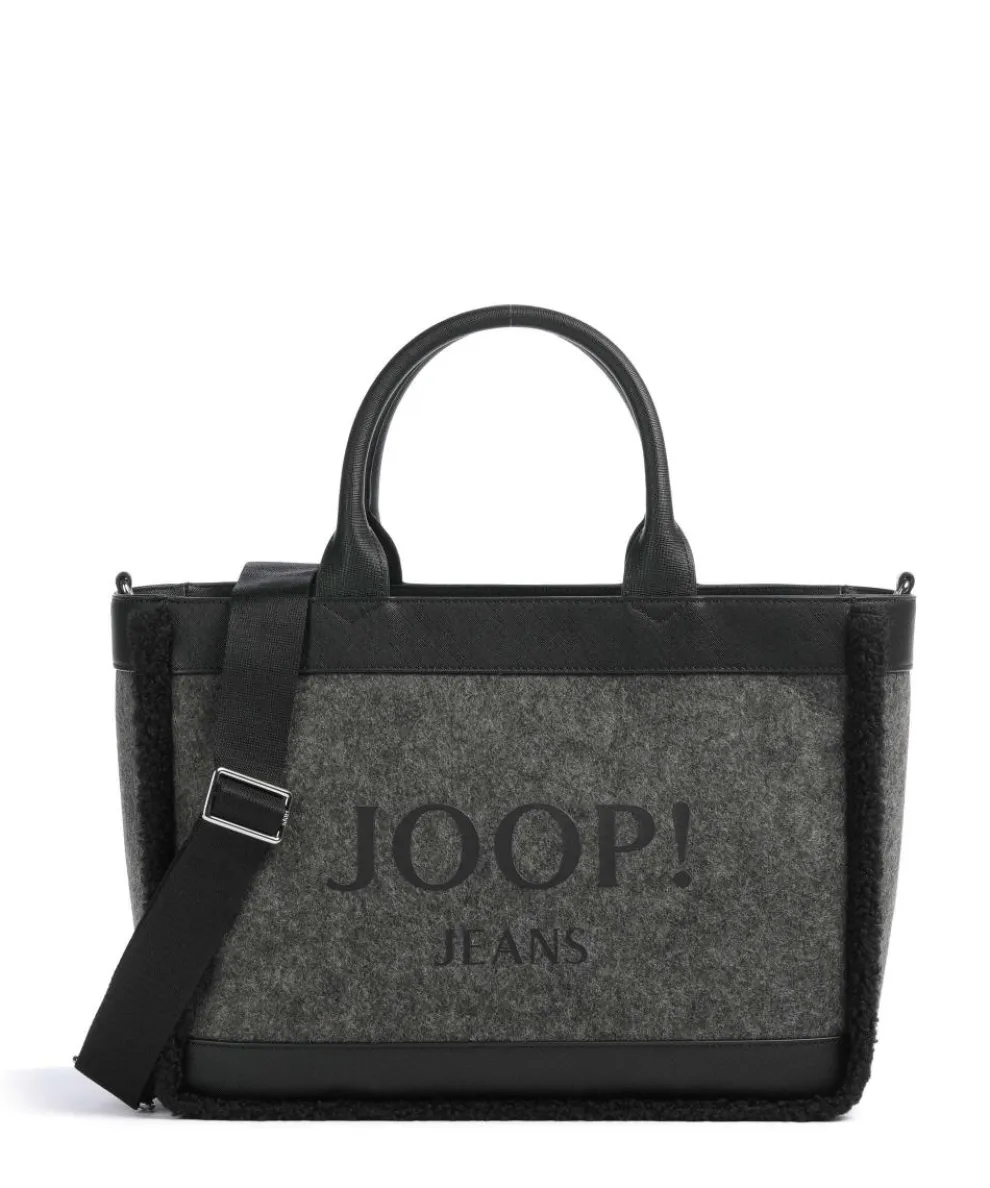 Jeans Calduccio Yvette Handbag imitation leather, fabric black