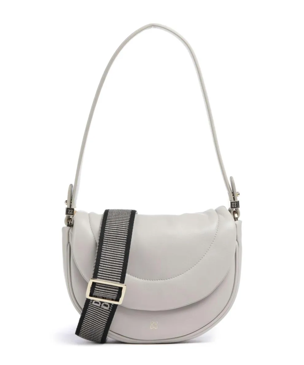 Panarea Shoulder bag fine grain leather light grey
